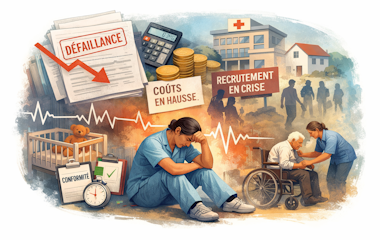 Illustration – Santé humaine & action sociale